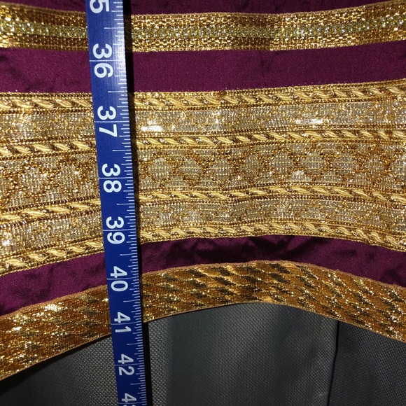 Plum purple Indian dress - Picture 6 of 6